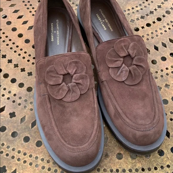 NWOT Stuart Weitzman x Sandy Liang Loafers 10 - Picture 3 of 9